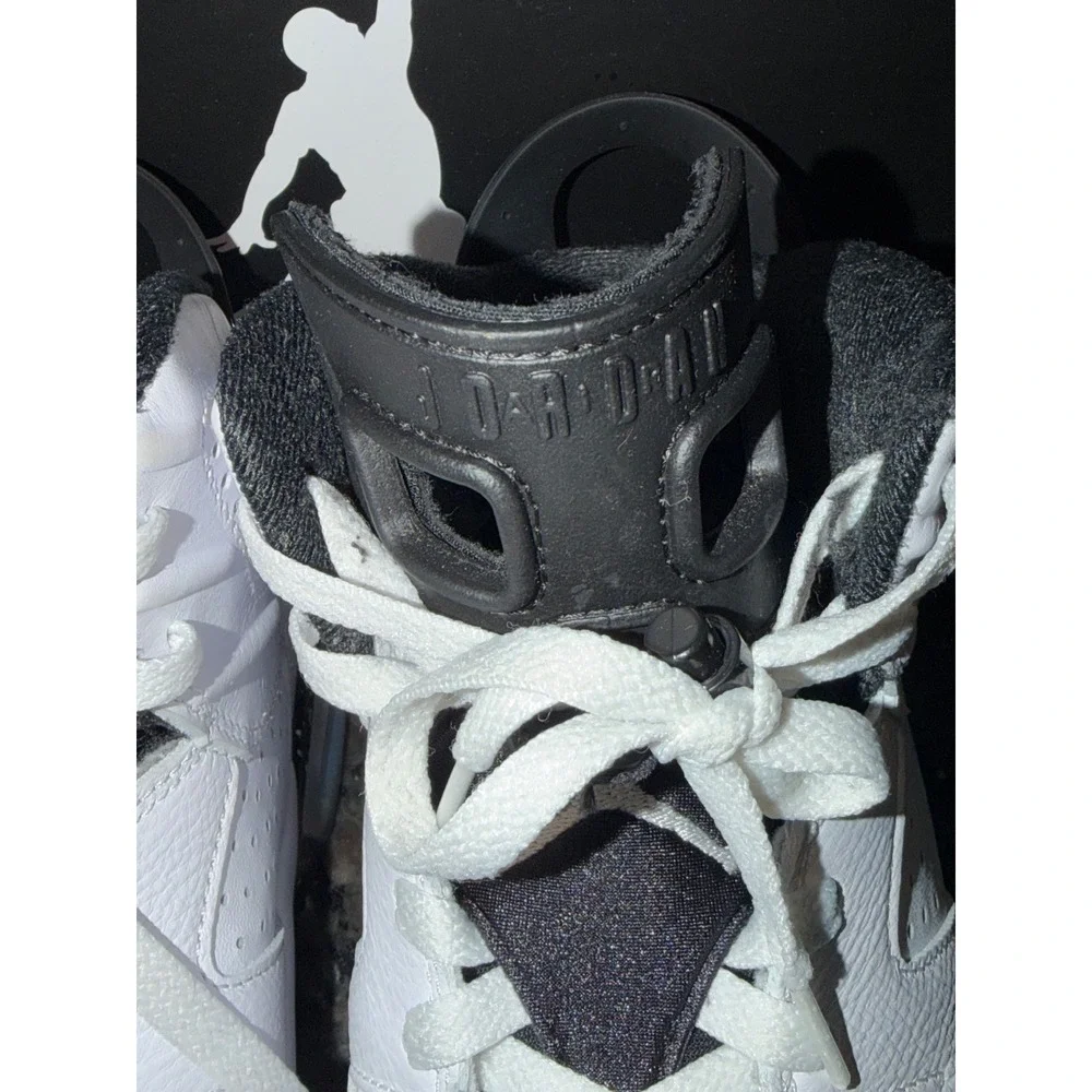 Nike Air‎ Jordan 6 Retro Olympic White Black Speckled CT8529-112 Mens Size 10